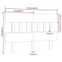 Bettkopfteil aus massivem Kiefernholz, 143,5 x 3 x 81 cm von vidaXL, Kopf- und Fußteile - Ref: Foro24-819120, Preis: 39,76 €,...