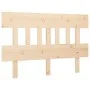 Cabecero de cama madera maciza de pino 183,5x3x81 cm de vidaXL, Cabeceros y pies de cama - Ref: Foro24-819135, Precio: 43,85 ...