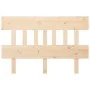 Cabecero de cama madera maciza de pino 183,5x3x81 cm de vidaXL, Cabeceros y pies de cama - Ref: Foro24-819135, Precio: 43,85 ...