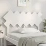 Bettkopfteil aus massivem weißem Kiefernholz, 132 x 3 x 81 cm von vidaXL, Kopf- und Fußteile - Ref: Foro24-819216, Preis: 42,...