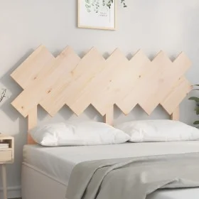Cabecero de cama madera maciza de pino 141x3x80,5 cm de vidaXL, Cabeceros y pies de cama - Ref: Foro24-819220, Precio: 36,14 ...