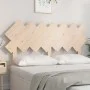 Solid pine wood bed headboard 141x3x80.5 cm by vidaXL, Headboards and footboards - Ref: Foro24-819220, Price: 36,52 €, Discou...