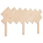 Solid pine wood bed headboard 141x3x80.5 cm by vidaXL, Headboards and footboards - Ref: Foro24-819220, Price: 36,52 €, Discou...