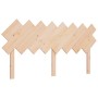 Solid pine wood bed headboard 159.5x3x80.5 cm by vidaXL, Headboards and footboards - Ref: Foro24-819230, Price: 41,03 €, Disc...