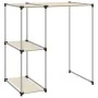 Cream iron washing machine shelf 87x55x90.5 cm by vidaXL, Towel racks - Ref: Foro24-343147, Price: 22,51 €, Discount: %