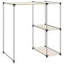 Cream iron washing machine shelf 87x55x90.5 cm by vidaXL, Towel racks - Ref: Foro24-343147, Price: 22,91 €, Discount: %