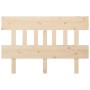 Cabecero de cama madera maciza de pino 203,5x3x81 cm de vidaXL, Cabeceros y pies de cama - Ref: Foro24-819140, Precio: 39,97 ...