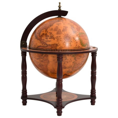 Globe Weinregal Massivholz Eukalyptusbraun von vidaXL, Wein- und Spirituosenschränke - Ref: Foro24-343473, Preis: 114,10 €, R...