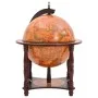 Botellero globo terráqueo madera maciza eucalipto marrón de vidaXL, Armarios para vino y licores - Ref: Foro24-343473, Precio...