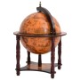 Globe Weinregal Massivholz Eukalyptusbraun von vidaXL, Wein- und Spirituosenschränke - Ref: Foro24-343473, Preis: 114,10 €, R...