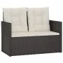 Gartenmöbel mit Kissen 4 Stück synthetische Rattan schwarz von vidaXL, Gartensets - Ref: Foro24-319196, Preis: 222,06 €, Raba...