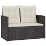 Gartenmöbel mit Kissen 4 Stück synthetische Rattan schwarz von vidaXL, Gartensets - Ref: Foro24-319196, Preis: 231,56 €, Raba...