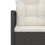 Gartenmöbel mit Kissen 4 Stück synthetische Rattan schwarz von vidaXL, Gartensets - Ref: Foro24-319196, Preis: 222,06 €, Raba...