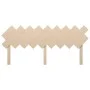 Cabecero de cama madera maciza de pino 178x3x80,5 cm de vidaXL, Cabeceros y pies de cama - Ref: Foro24-819235, Precio: 46,31 ...