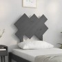 Bettkopfteil aus massivem grauem Kiefernholz, 72,5 x 3 x 81 cm von vidaXL, Kopf- und Fußteile - Ref: Foro24-819197, Preis: 26...