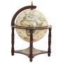 Globe Weinregal Massivholz Eukalyptusbraun von vidaXL, Wein- und Spirituosenschränke - Ref: Foro24-343475, Preis: 122,26 €, R...