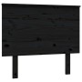 Bettkopfteil aus massivem grauem Kiefernholz, 94 x 6 x 82,5 cm von vidaXL, Kopf- und Fußteile - Ref: Foro24-819154, Preis: 27...