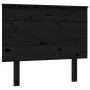 Solid gray pine wood bed headboard 94x6x82.5 cm by vidaXL, Headboards and footboards - Ref: Foro24-819154, Price: 27,33 €, Di...