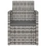 Garden furniture with cushions 3 pieces gray synthetic rattan by vidaXL, Garden sets - Ref: Foro24-319191, Price: 126,86 €, D...