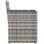 Garden furniture with cushions 3 pieces gray synthetic rattan by vidaXL, Garden sets - Ref: Foro24-319191, Price: 126,86 €, D...
