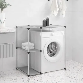 Gray iron washing machine shelf 87x55x90.5 cm by vidaXL, Towel racks - Ref: Foro24-343146, Price: 25,58 €, Discount: %
