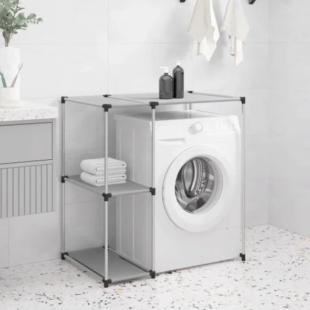 Gray iron washing machine shelf 87x55x90.5 cm by vidaXL, Towel racks - Ref: Foro24-343146, Price: 25,58 €, Discount: %