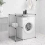 Gray iron washing machine shelf 87x55x90.5 cm by vidaXL, Towel racks - Ref: Foro24-343146, Price: 25,58 €, Discount: %