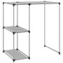 Estantería sobre lavadora hierro gris 87x55x90,5 cm de vidaXL, Toalleros - Ref: Foro24-343146, Precio: 27,21 €, Descuento: %