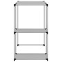 Estantería sobre lavadora hierro gris 87x55x90,5 cm de vidaXL, Toalleros - Ref: Foro24-343146, Precio: 27,21 €, Descuento: %