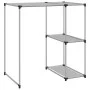 Estantería sobre lavadora hierro gris 87x55x90,5 cm de vidaXL, Toalleros - Ref: Foro24-343146, Precio: 25,58 €, Descuento: %