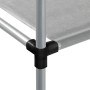Estantería sobre lavadora hierro gris 87x55x90,5 cm de vidaXL, Toalleros - Ref: Foro24-343146, Precio: 27,21 €, Descuento: %