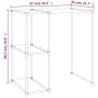 Estantería sobre lavadora hierro gris 87x55x90,5 cm de vidaXL, Toalleros - Ref: Foro24-343146, Precio: 27,21 €, Descuento: %