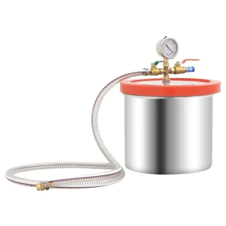 7.4 L stainless steel vacuum chamber by vidaXL, DIY accessories - Ref: Foro24-152093, Price: 150,78 €, Discount: %