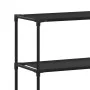 Estantería 2 niveles sobre inodoro hierro negro 53,5x28x143 cm de vidaXL, Toalleros - Ref: Foro24-343133, Precio: 24,89 €, De...