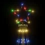 Conical Christmas tree 1134 colorful LEDs 230x800 cm by vidaXL, Christmas trees - Ref: Foro24-343501, Price: 121,34 €, Discou...