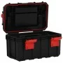 Black and red toolbox 45x28x26.5 cm by vidaXL, Toolboxes - Ref: Foro24-152099, Price: 32,90 €, Discount: %