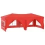 Folding party tent with side walls red 3x6 m by vidaXL, Tents and gazebos - Ref: Foro24-93548, Price: 240,19 €, Discount: %