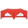 Faltbares Partyzelt mit Seitenwänden rot 3x6 m von vidaXL, Zelte und Pavillons - Ref: Foro24-93548, Preis: 244,52 €, Rabatt: %