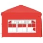 Folding party tent with side walls red 3x6 m by vidaXL, Tents and gazebos - Ref: Foro24-93548, Price: 240,19 €, Discount: %