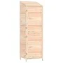 Gartenhaus aus massivem Tannenholz 55x52x174,5 cm von vidaXL, Schuppen - Ref: Foro24-152186, Preis: 222,48 €, Rabatt: %