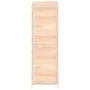Gartenhaus aus massivem Tannenholz 55x52x174,5 cm von vidaXL, Schuppen - Ref: Foro24-152186, Preis: 222,48 €, Rabatt: %