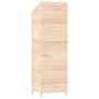 Gartenhaus aus massivem Tannenholz 55x52x174,5 cm von vidaXL, Schuppen - Ref: Foro24-152186, Preis: 222,48 €, Rabatt: %