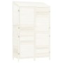 Cobertizo de jardín madera maciza abeto blanco 102x52x174,5cm de vidaXL, Cobertizos - Ref: Foro24-152191, Precio: 345,52 €, D...