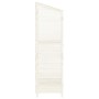 Cobertizo de jardín madera maciza abeto blanco 102x52x174,5cm de vidaXL, Cobertizos - Ref: Foro24-152191, Precio: 345,52 €, D...