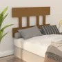 Bettkopfteil aus massivem Kiefernholz in Honigbraun, 103,5 x 3 x 81 cm von vidaXL, Kopf- und Fußteile - Ref: Foro24-819108, P...