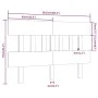 Cabecero de cama madera maciza de pino marrón miel 163,5x3x81cm de vidaXL, Cabeceros y pies de cama - Ref: Foro24-819133, Pre...