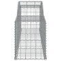 Cestas de gaviones 13 uds forma de arco hierro 300x50x60/80 cm