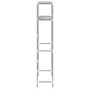 2-tier shelving over washing machine gray iron 69x28x143 cm by vidaXL, Towel racks - Ref: Foro24-343132, Price: 24,90 €, Disc...