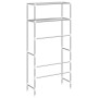 2-tier shelving over washing machine gray iron 69x28x143 cm by vidaXL, Towel racks - Ref: Foro24-343132, Price: 24,90 €, Disc...