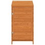 Solid spruce wood garden shed in brown, measuring 55x52x112 cm. by vidaXL, Sheds - Ref: Foro24-152181, Price: 114,28 €, Disco...